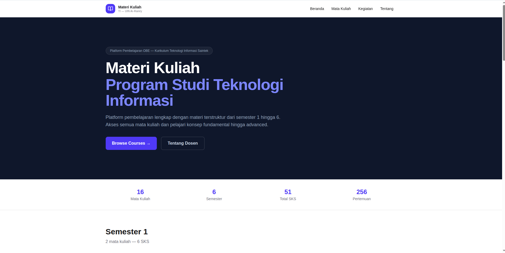Materi Kuliah Web App