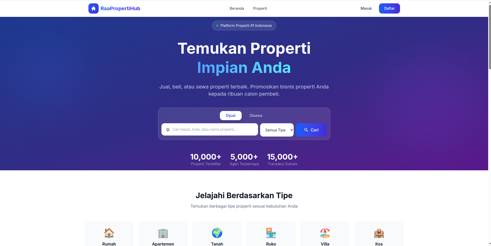 Raa Properti Hub App